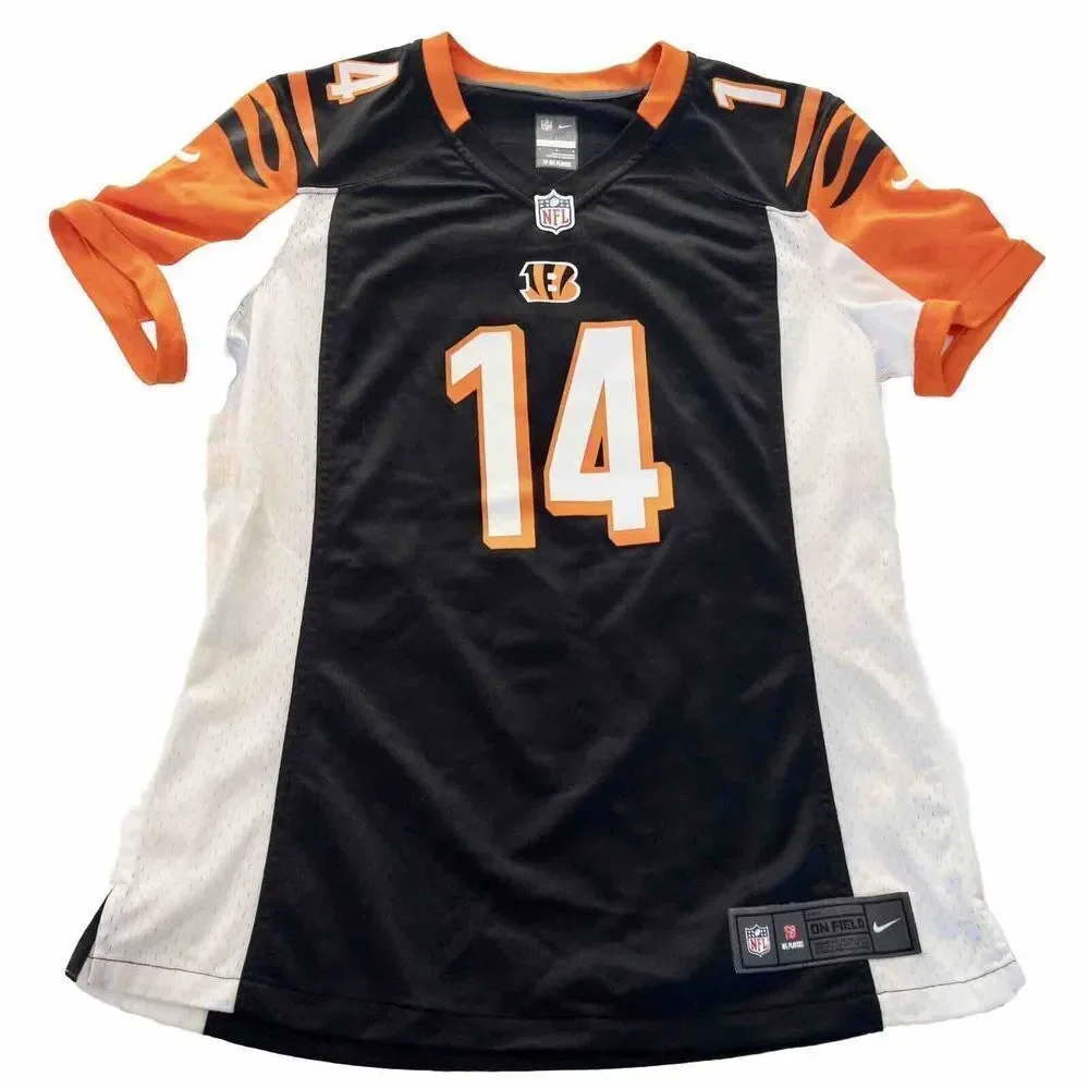 Nike On Field Womens Cincinnati‎ Bengals Jersey Dalton #14 Large